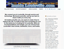 Tablet Screenshot of insidelouisville.com